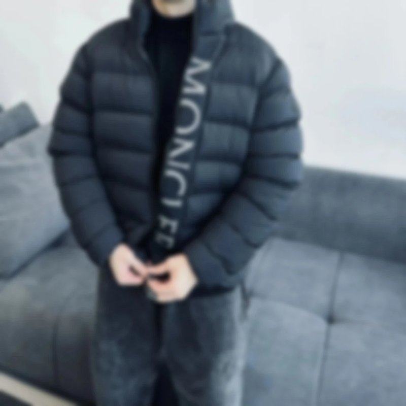 P1119 Item ID 8124 M0NCLER- Mengkou -2023ss- Lightweight black warrior down jacket - Remo