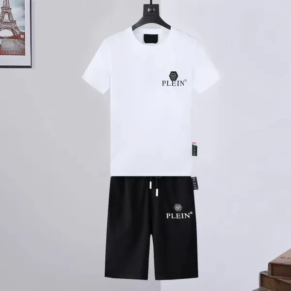 Philipp Plein PP Drip Logo Black Casual Set - 6