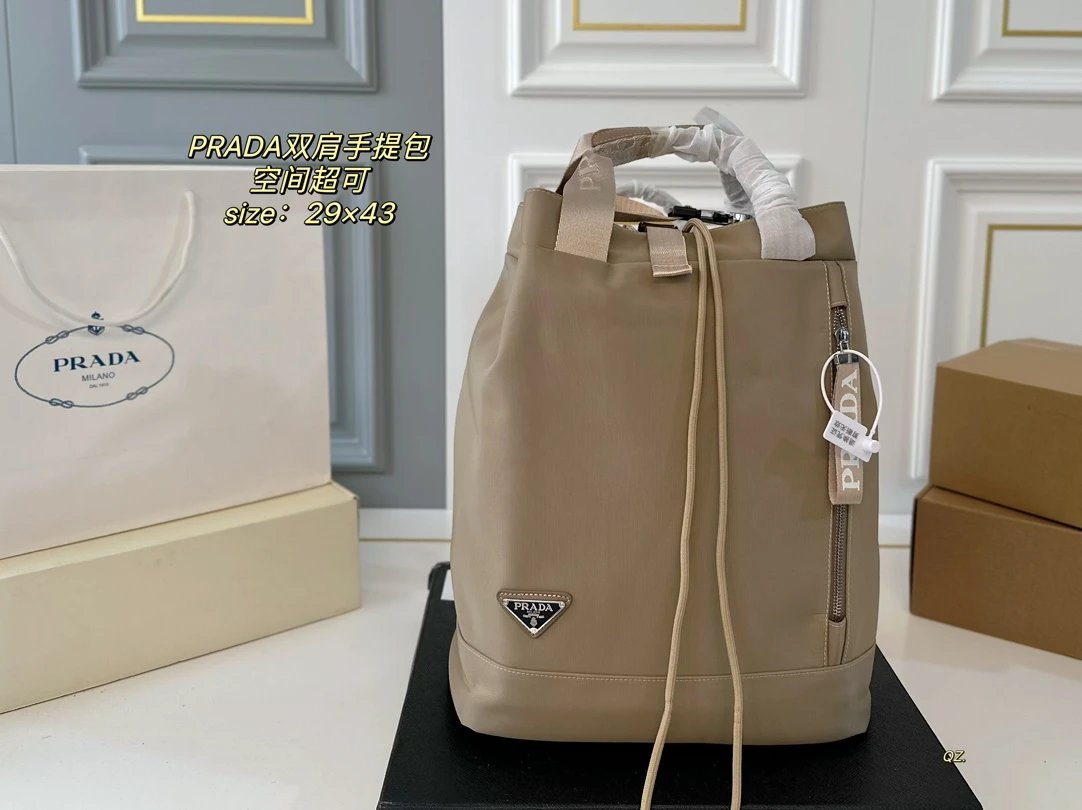 Prada Re-Nylon Backpack Navy Blue - 39