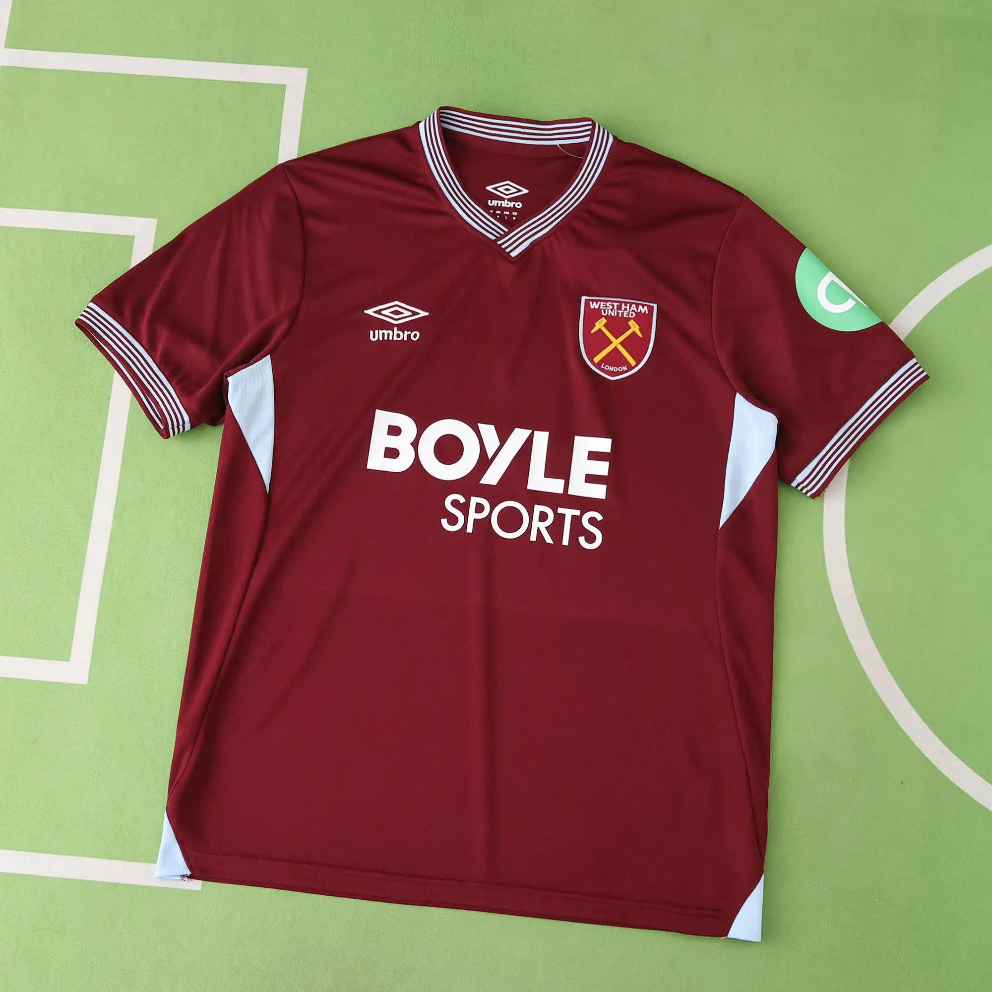 Umbro West Ham United 2023-24 Home Jersey Burgundy - 1