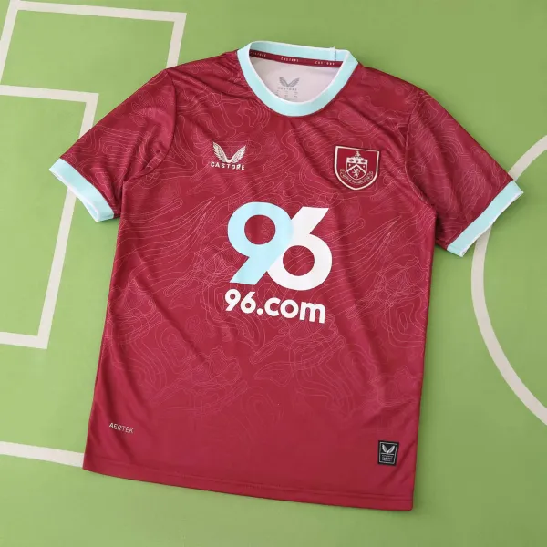Castore Burnley FC 2024-25 Third Jersey Burgundy - 1