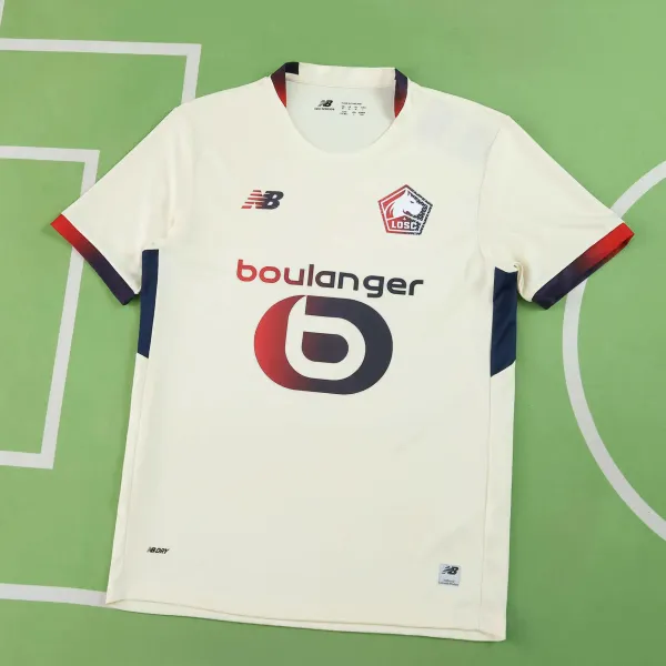 New Balance Lille OSC 2023-24 Away Jersey White - 1