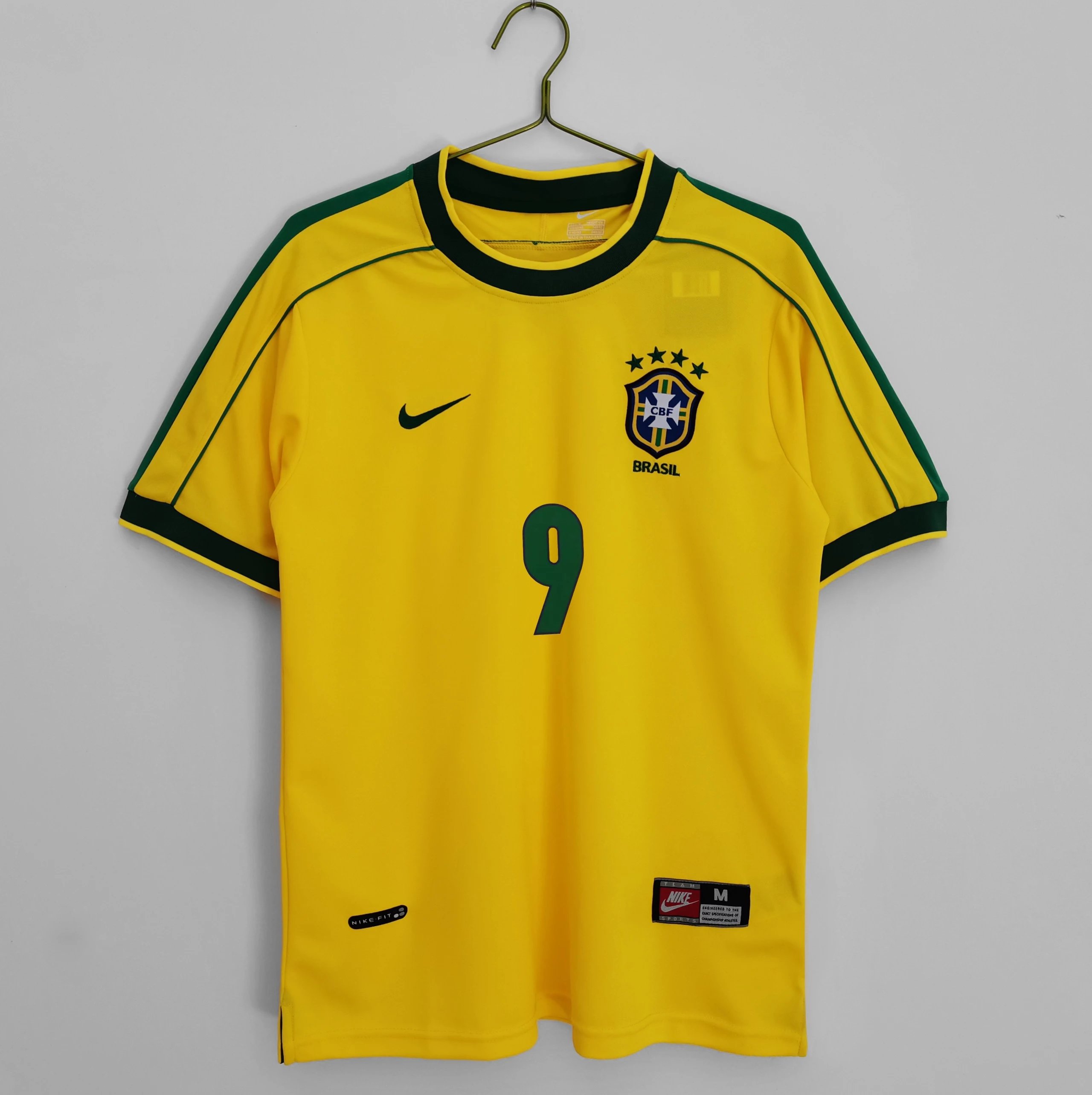 1998 Brazil Home Customized Printing Number - No Returns or Exchanges After Customization