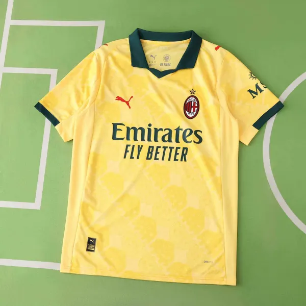 AC Milan x Puma 2023-24 Away Jersey Yellow - 1