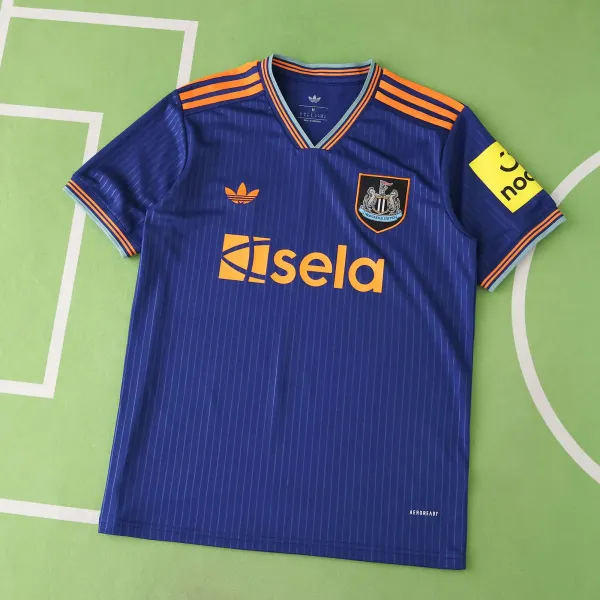 Adidas Newcastle United 2023-24 Third Jersey Navy Orange - 1