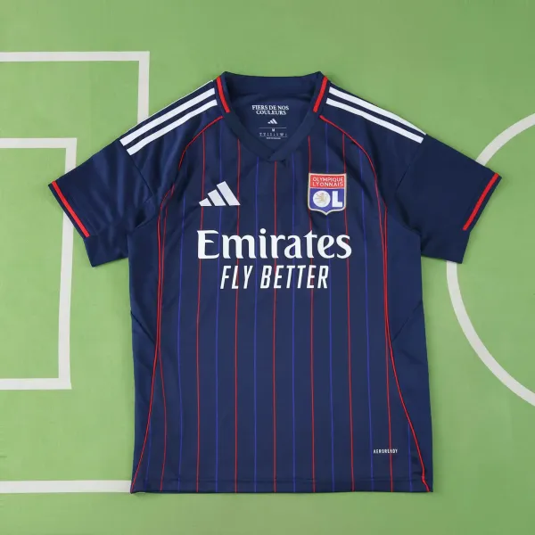Adidas Olympique Lyonnais 2023-24 Home Jersey Navy - 1