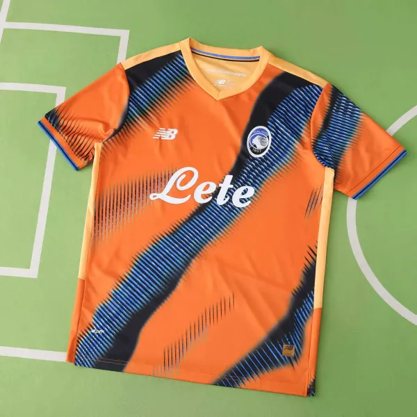 New Balance Atalanta BC 2023-24 Third Jersey Orange / Blue - 1