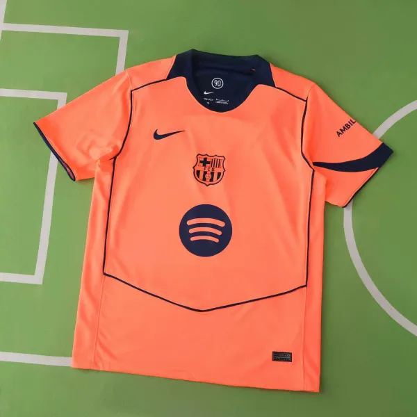 FC Barcelona x Spotify 2024-25 Third Jersey Orange - 1