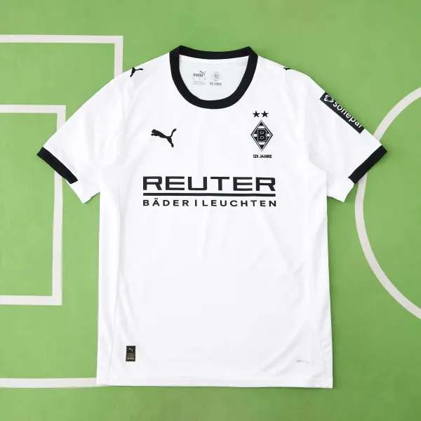 Puma Borussia Mönchengladbach 125 Jahre Anniversary Away Jersey White - 1
