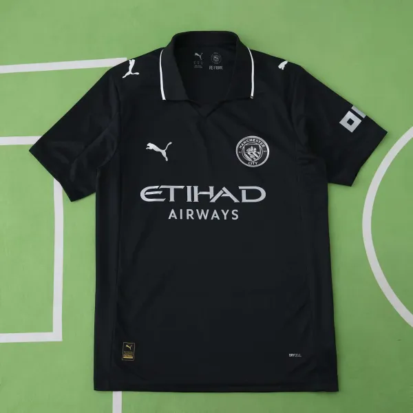 Manchester City FC Puma Manchester City 2023-24 Third Jersey Black Jersey - 1