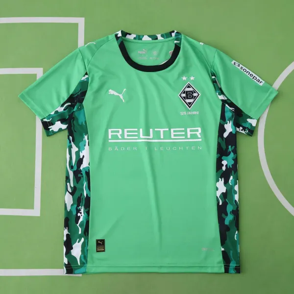 Puma Borussia Mönchengladbach 125th Anniversary Third Jersey Green Camo - 1