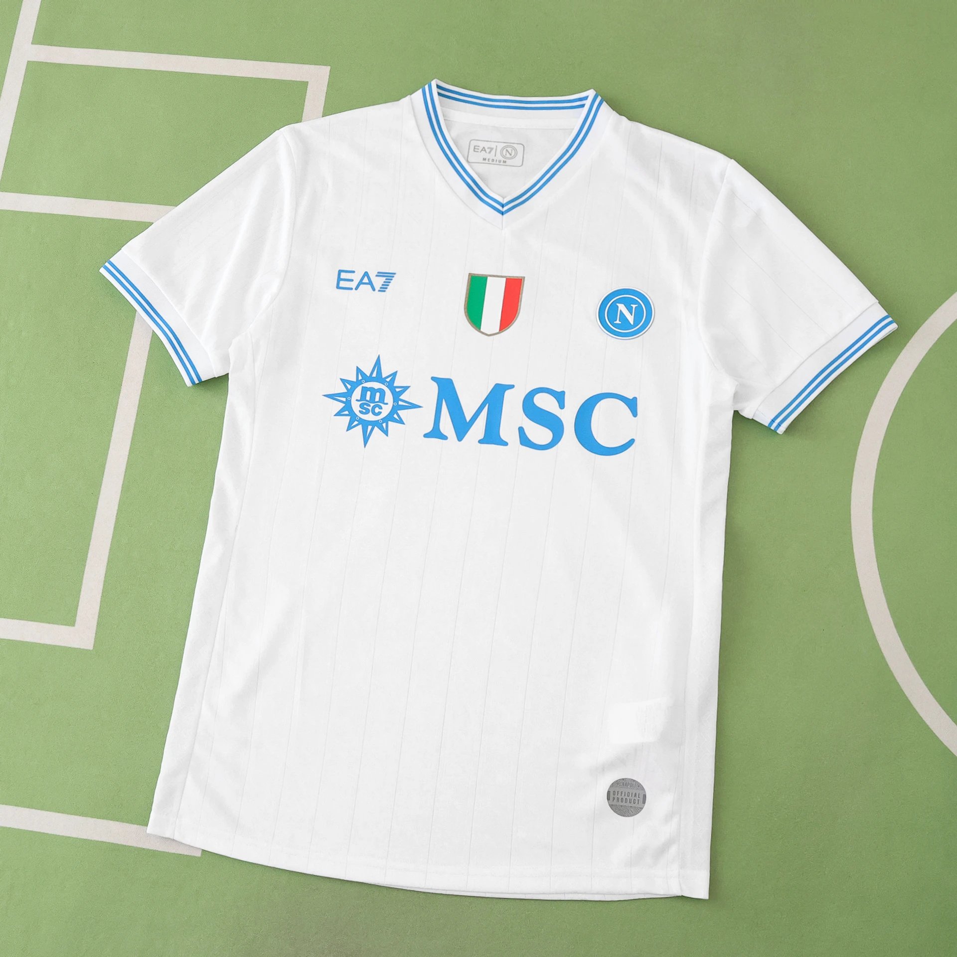 EA7 Napoli White Foo