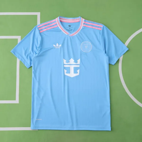 Adidas x Inter Miami CF 2024 Third Jersey Light Blue Pink - 1