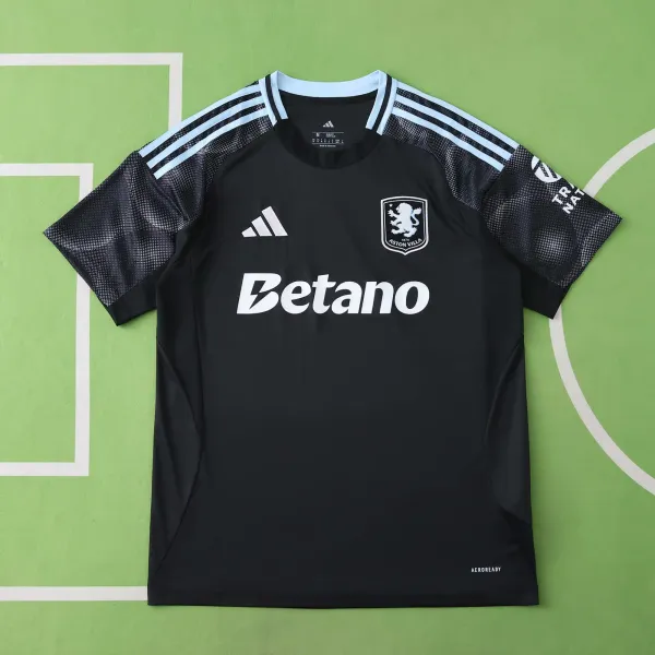 Adidas Aston Villa 2024-25 Third Jersey Black - 1