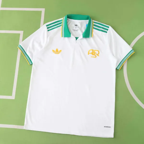 Adidas Originals x A-Cold-Wall* Polo White Green Yellow Polo Shirt - 1