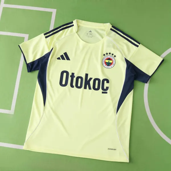Adidas Fenerbahçe 2024-25 Away Jersey Lime Yellow - 1