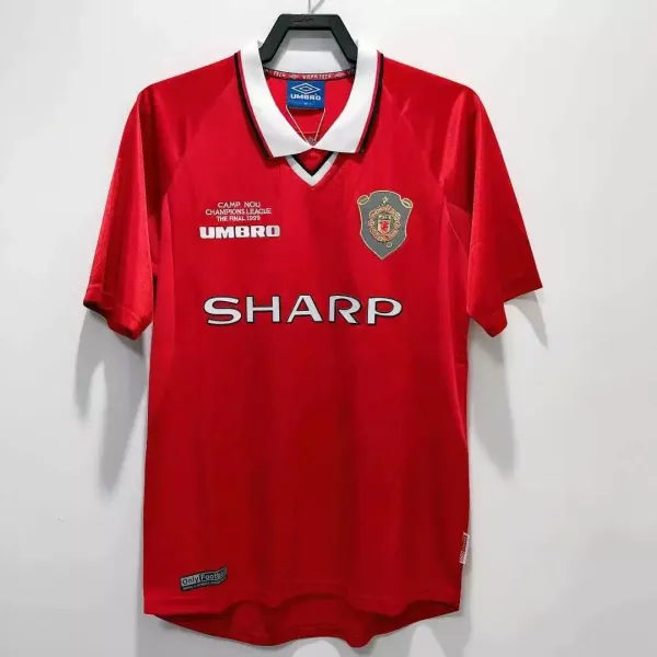 Umbro Manchester United 1999 Champions League Final Jersey Red - 1