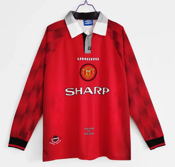 Umbro Manchester United 1998-99 Goalkeeper Jersey Lime Green - 16