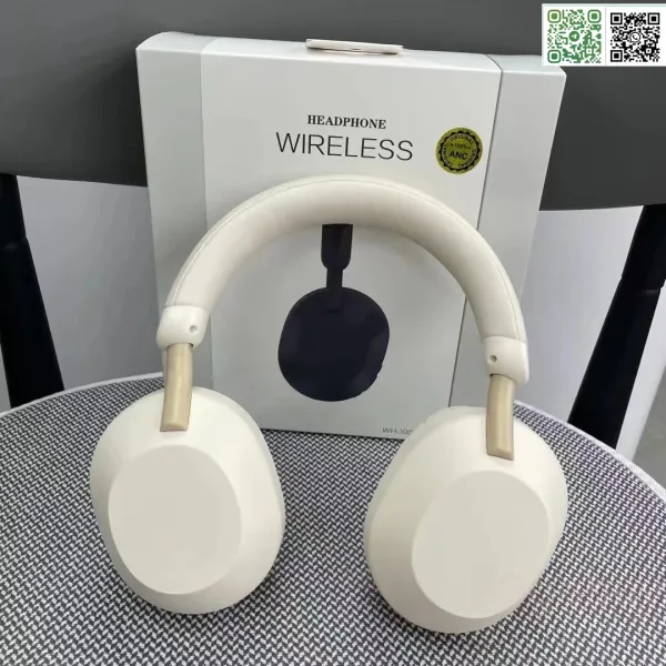 WH-1000XM5 Black Over-Ear Wireless Headphones - 8