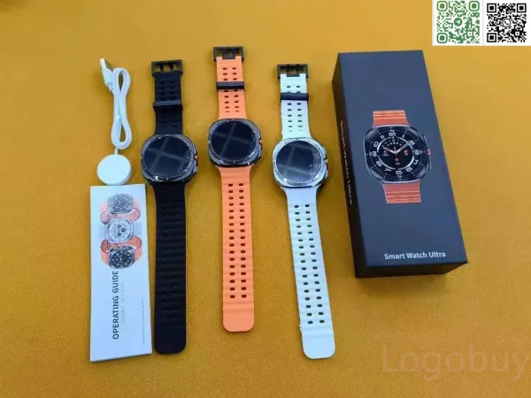 Samsung Galaxy Watch5 Pro Orange Sport Band Smartwatch - 5