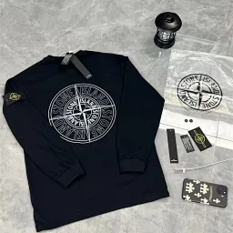thumbnail for S*tone T-shirt with long sleeves and loose cotton