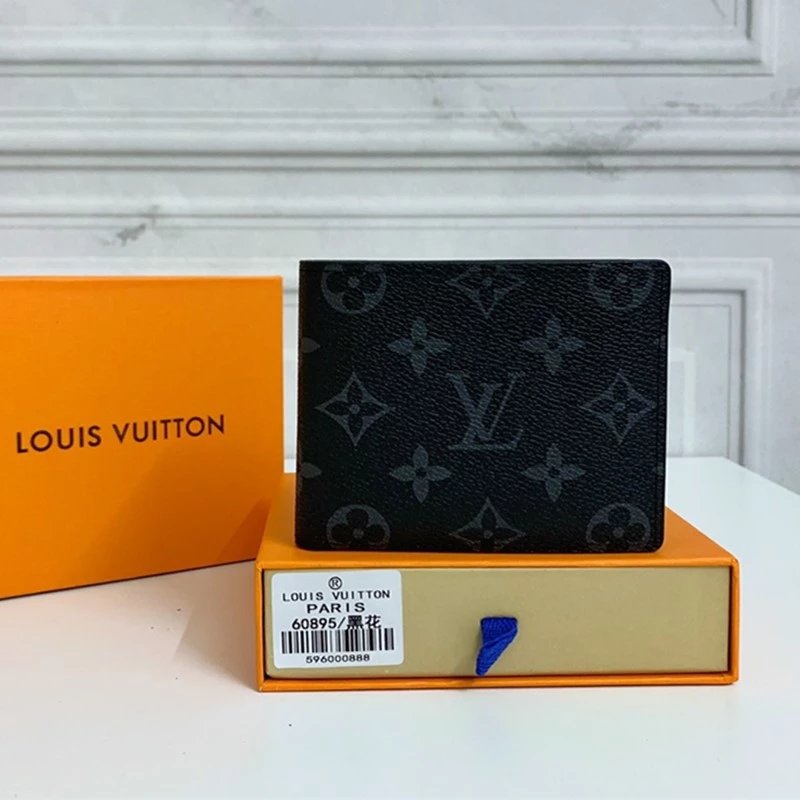 Luxury Brand Men's Wallets with Box