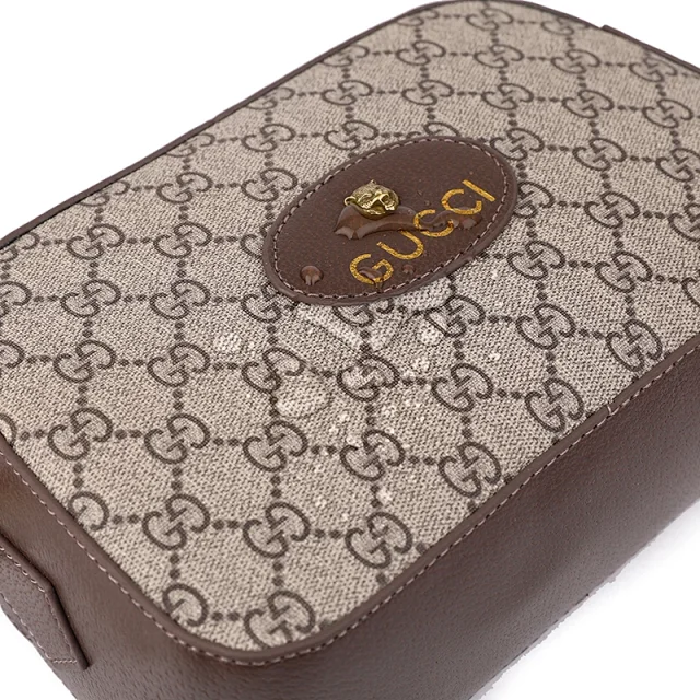 Gucci Crossbody Bags GG Monogram Camera Bag with Web Strap product detail image 14