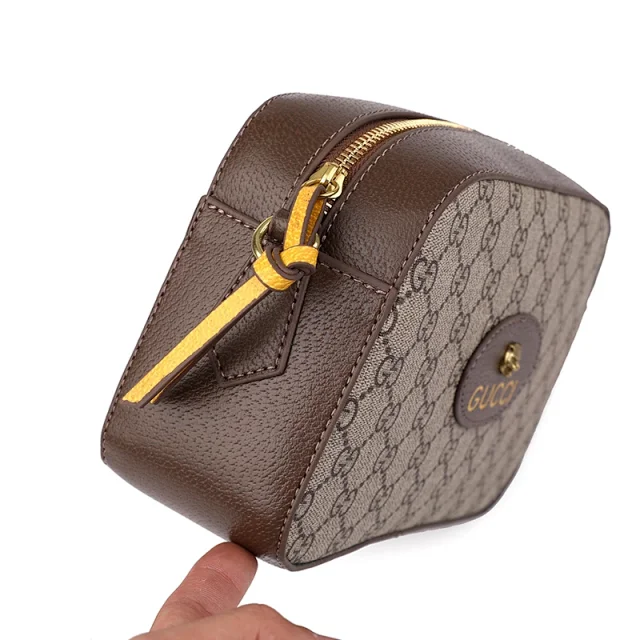 Gucci Crossbody Bags GG Monogram Camera Bag with Web Strap product detail image 12
