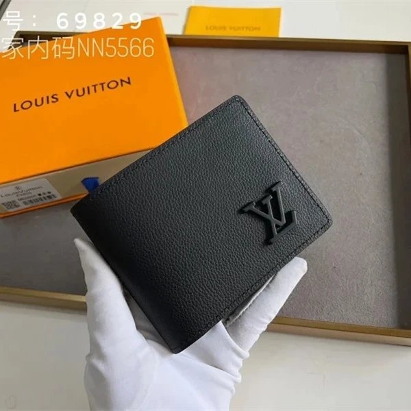 Black Leather Wallet