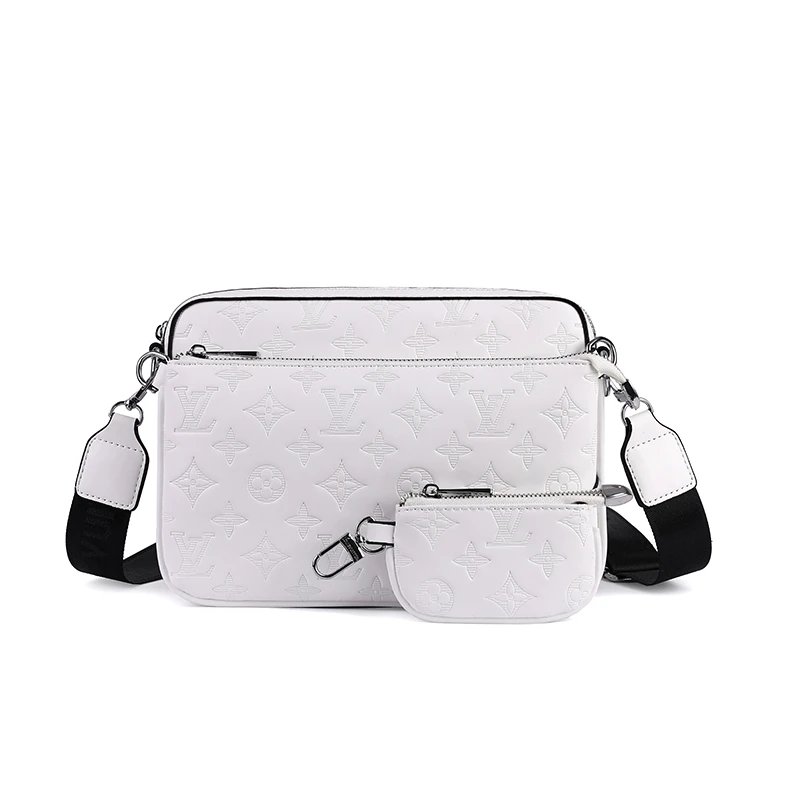 Full white embossing