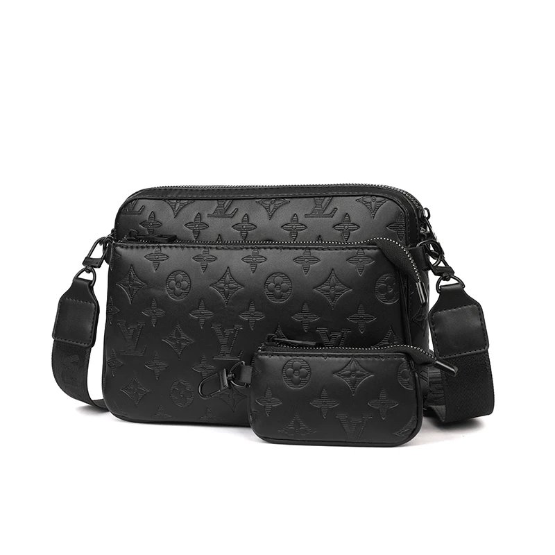 All black embossing