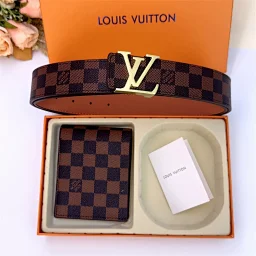 thumbnail for Wallet Belt Set with box