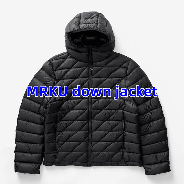 PJS-007 MRKU rubber badge down jacket