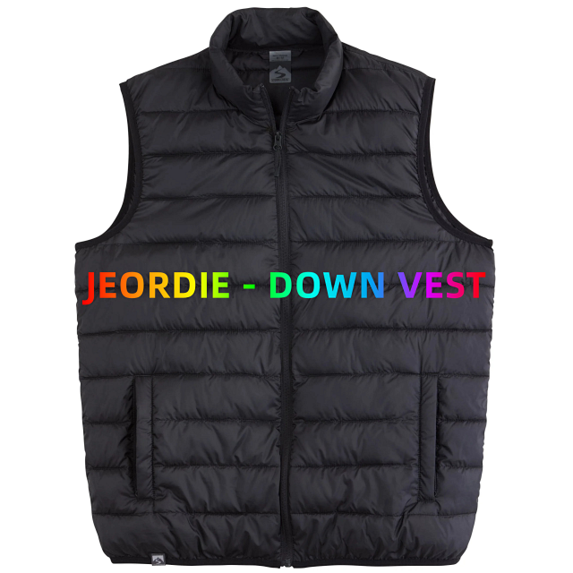 PJS-004 JEORDIE Down Vest Land JUN Down Vest