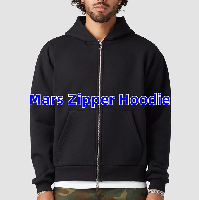 CP005 Mars Diagonal Zipper Hoodie CP Slanted-Zip Sweatshirt