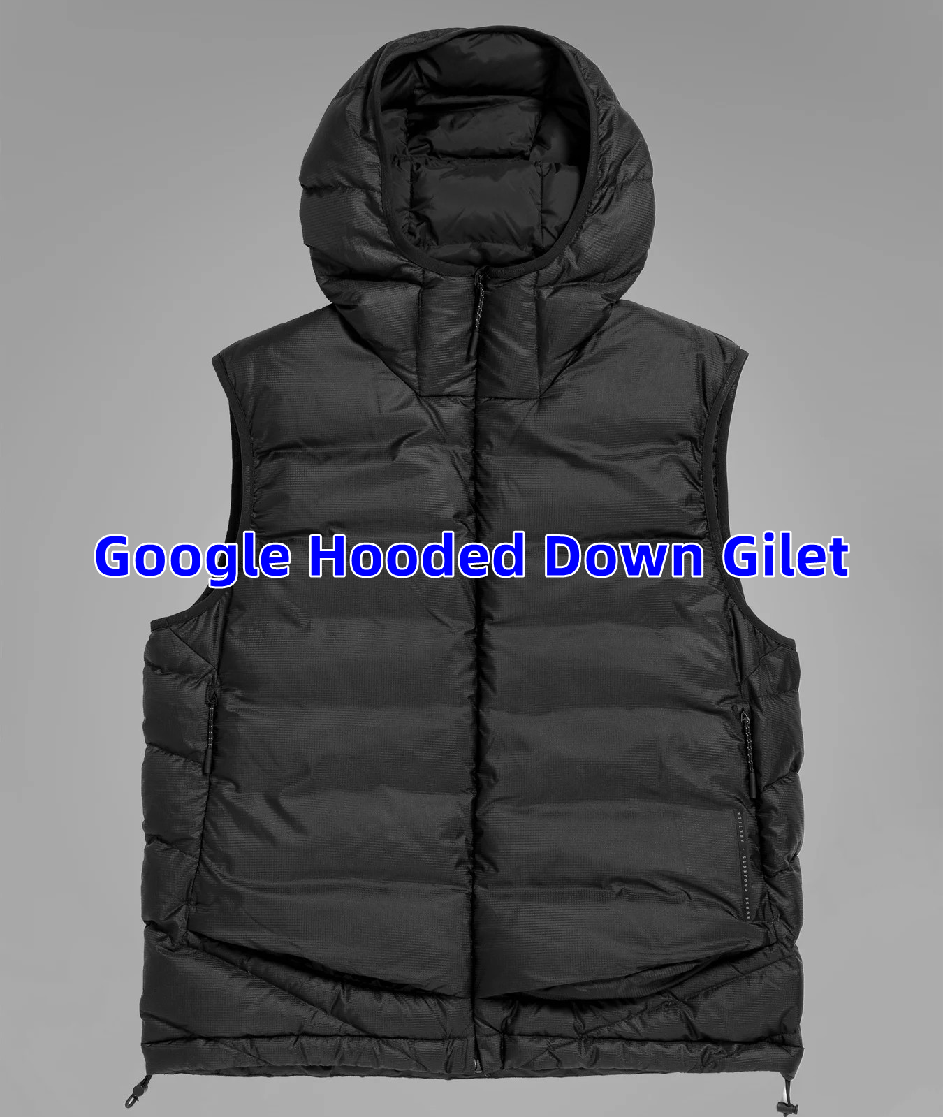 ProID015 Google Hooded Down Gilet 大眼镜羽绒马甲