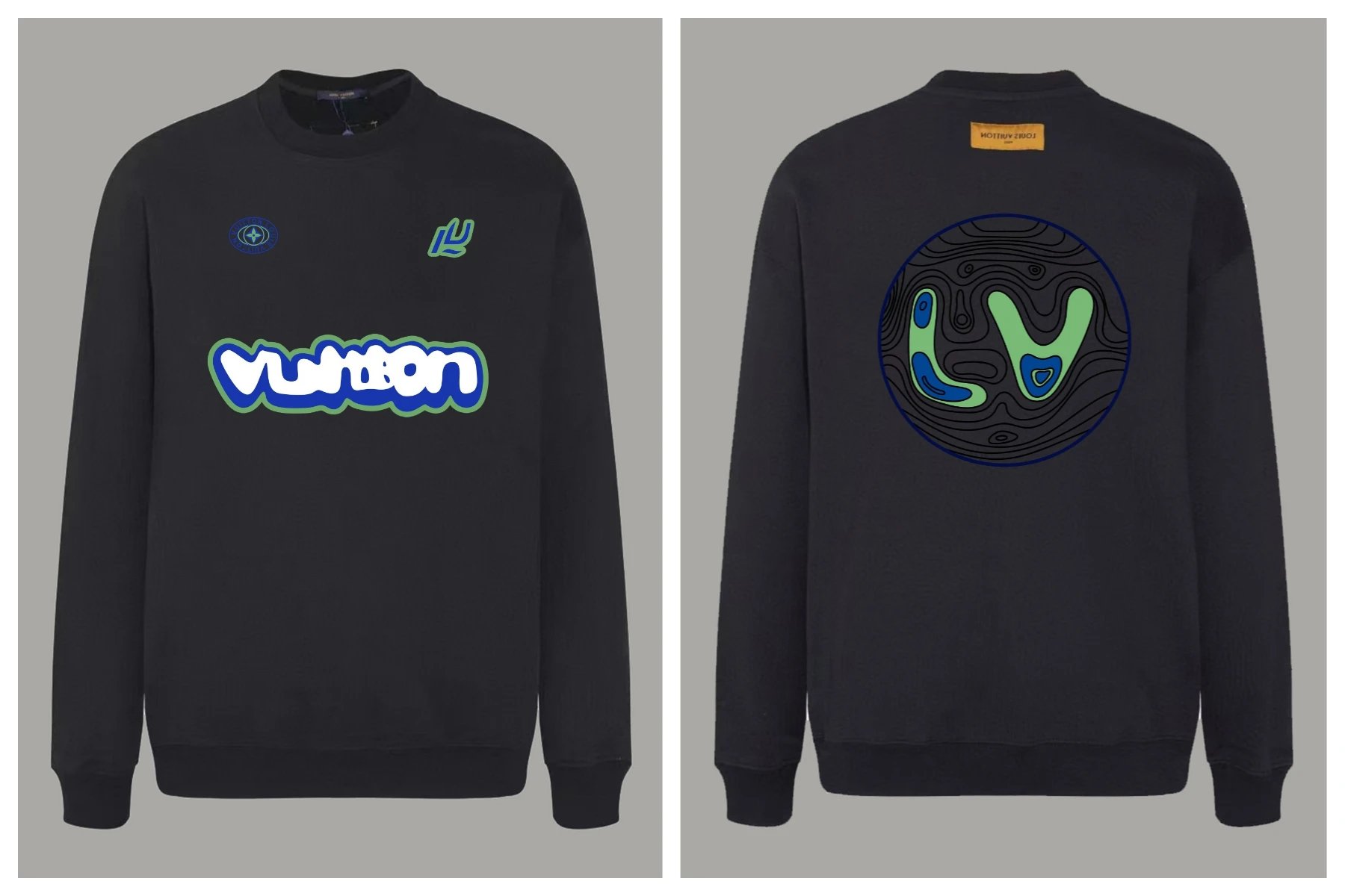 Louis Vuitton Knitwear Crewneck logo knit sweater — 13