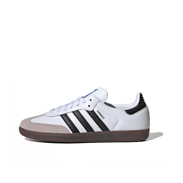 AD Originals Samba Vegan Sneakers in Black, White, and Gray IG9030