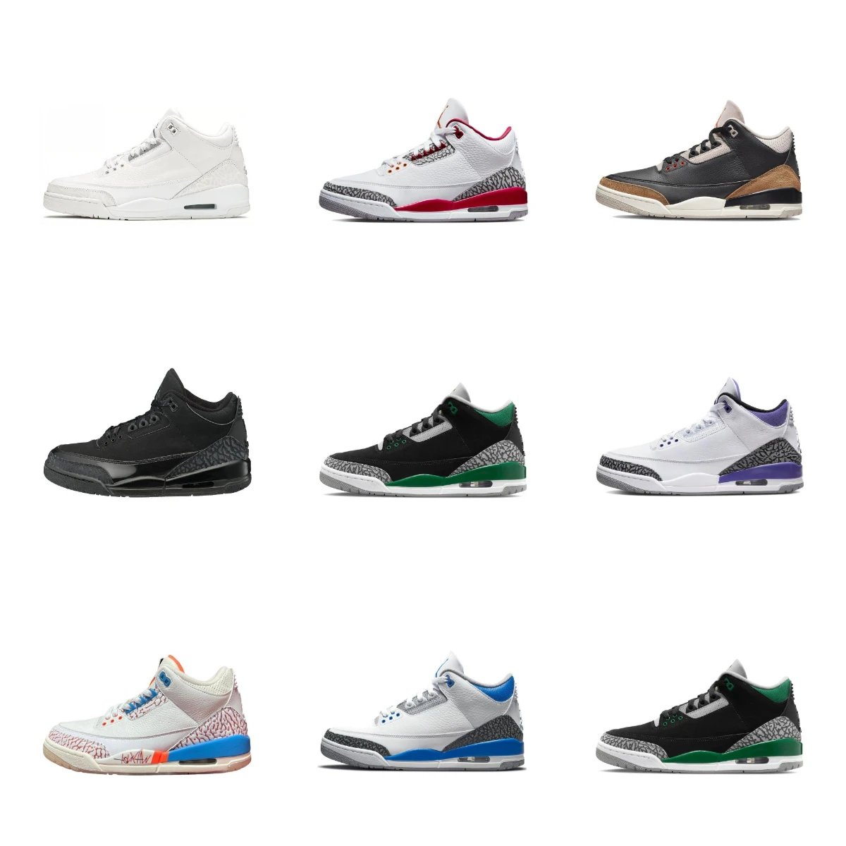 Nike Air Jordan 3 Sneakers [35
