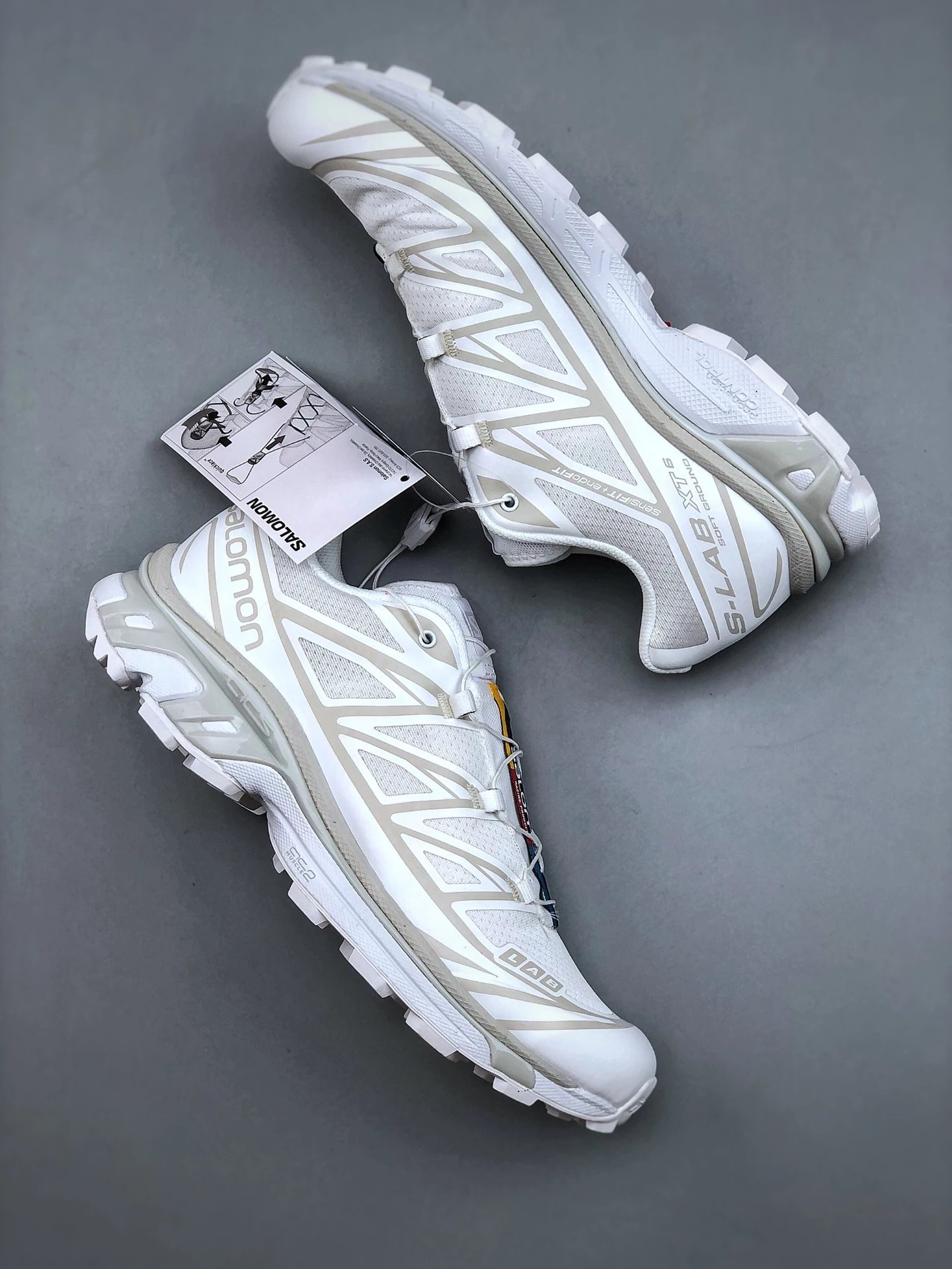 Salomon XT6 白色 412529 28 11