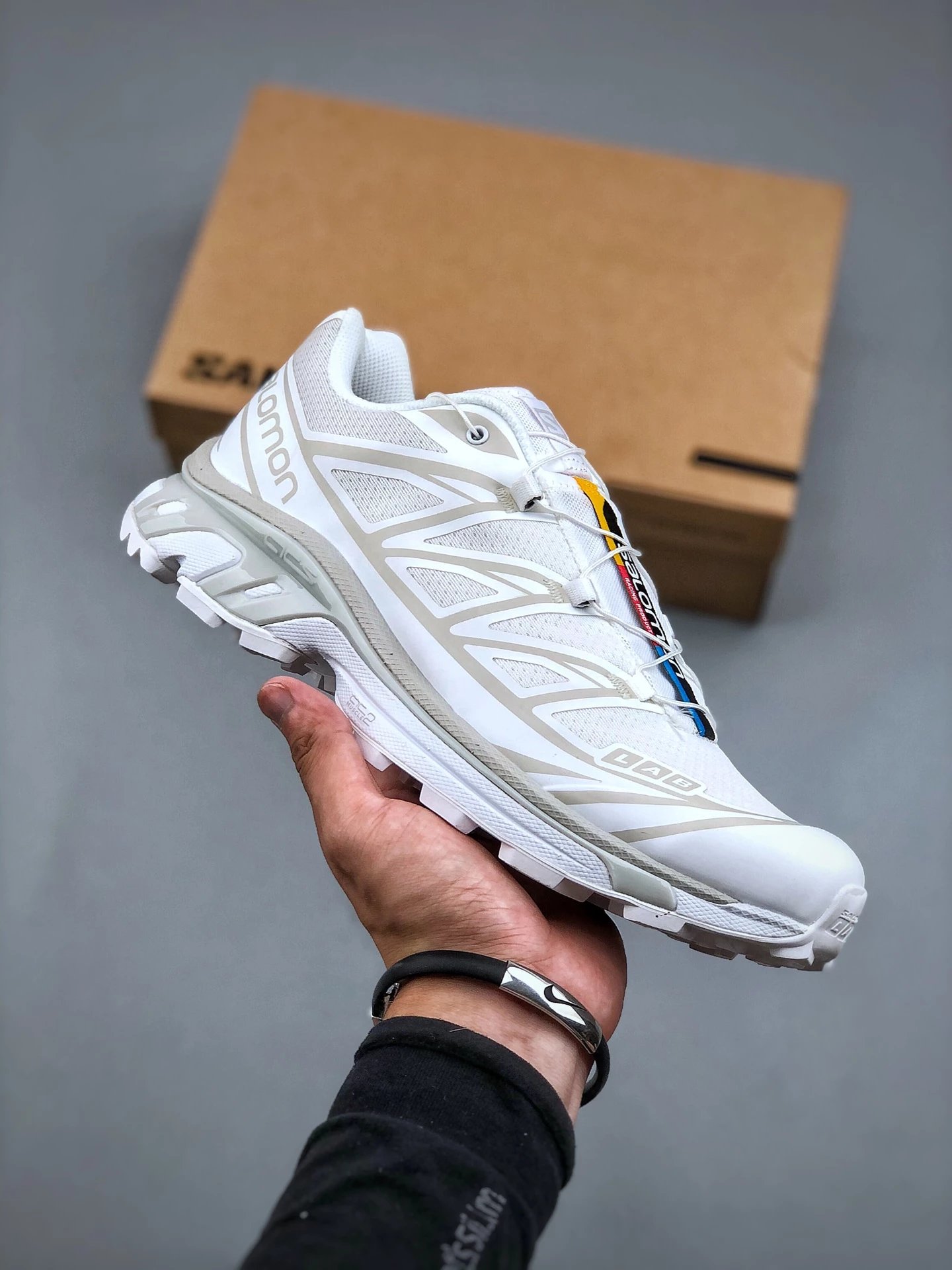 Salomon XT6 白色 412529 28 3