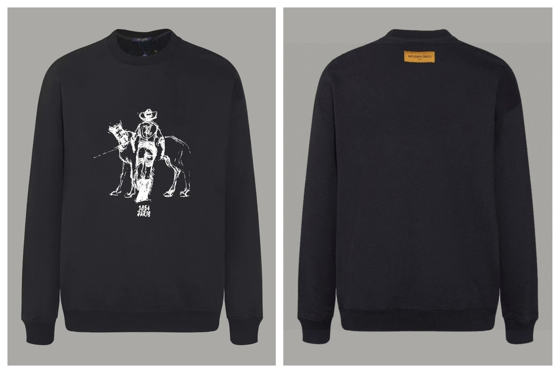 Louis Vuitton Knitwear Crewneck logo knit sweater — 5