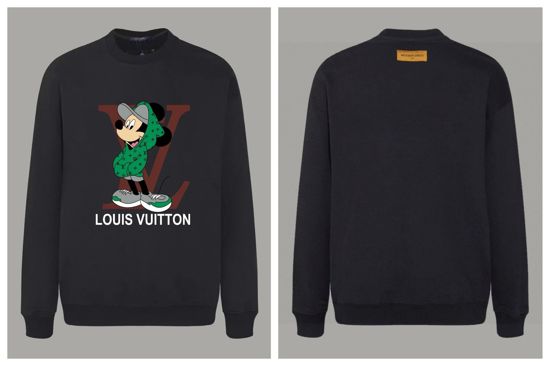 Louis Vuitton Knitwear Crewneck logo knit sweater — 1