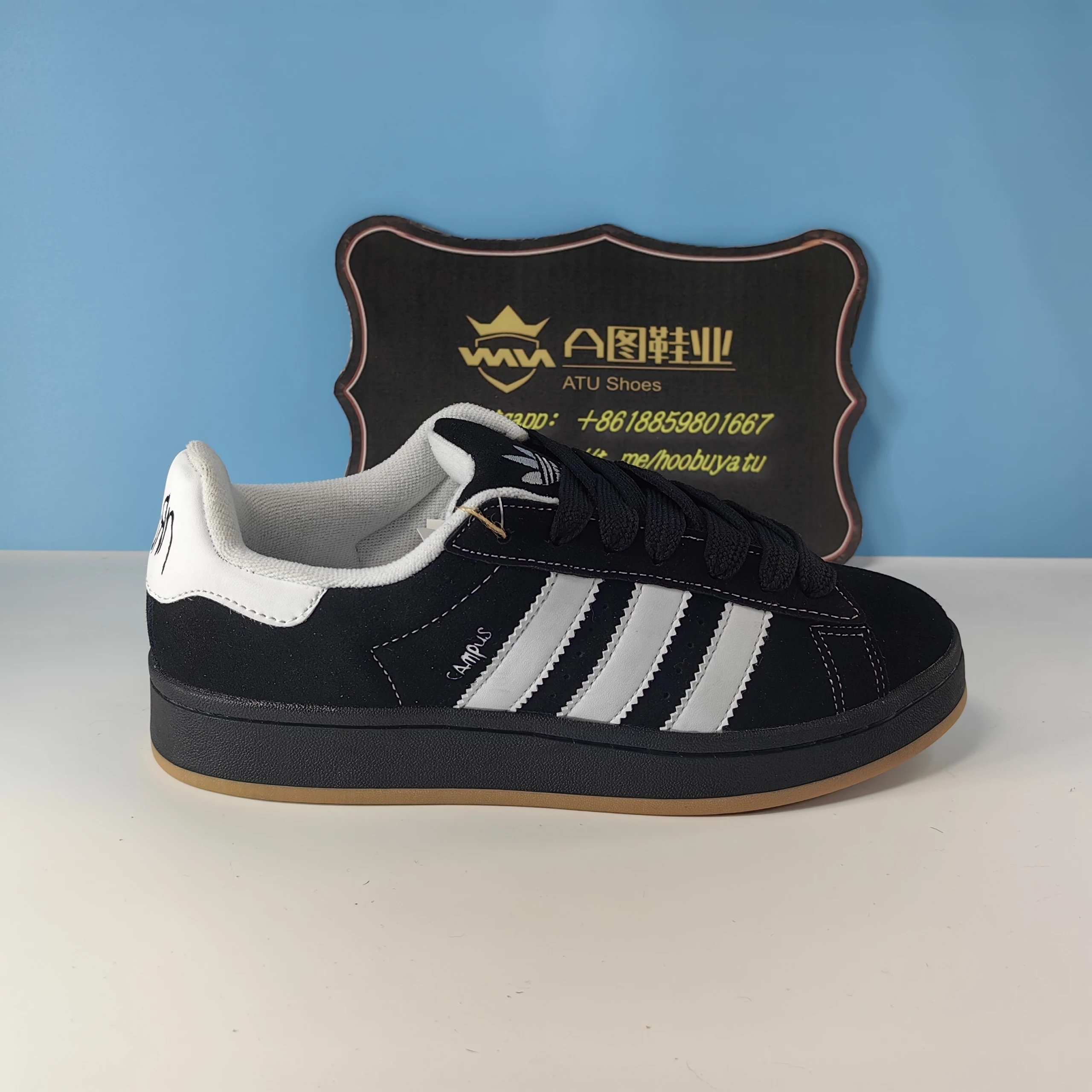 Korn x Ad originals Campus 00S 黑白 IG0792