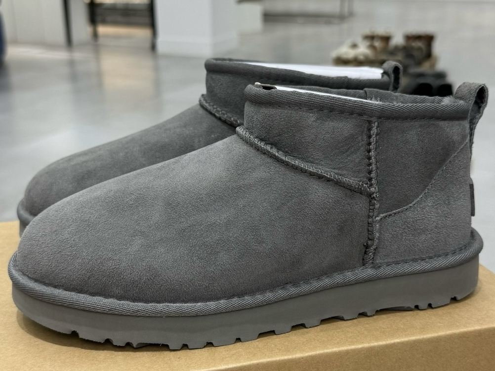 Mini_低筒薄底 灰色