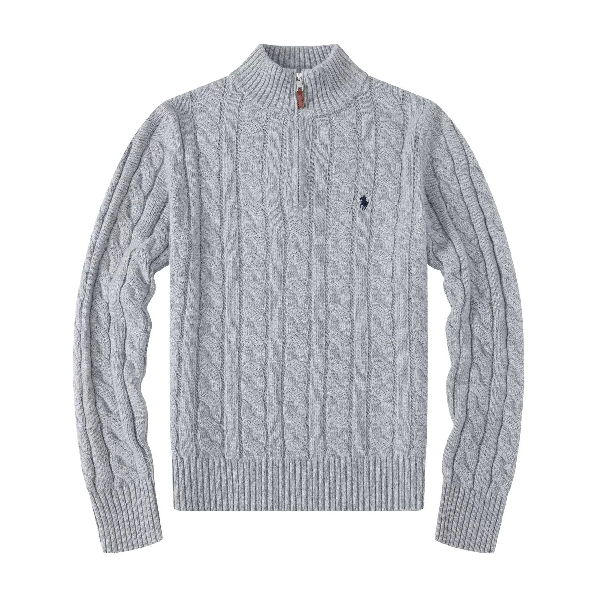 Half-Zip Grey