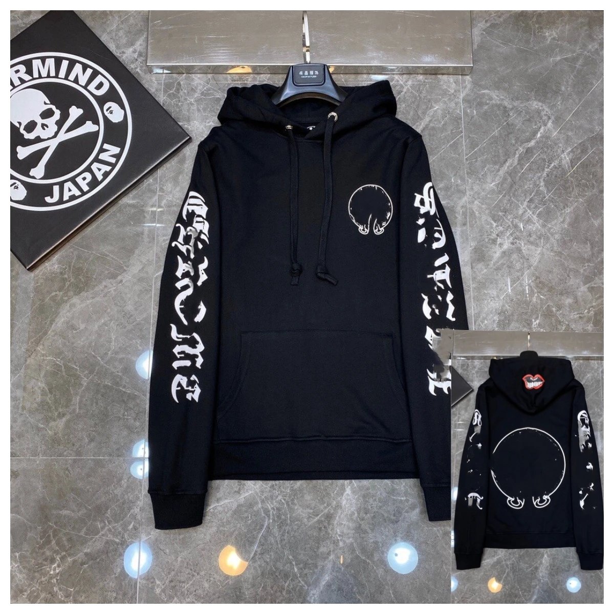 C H-1 Hoodies fitting