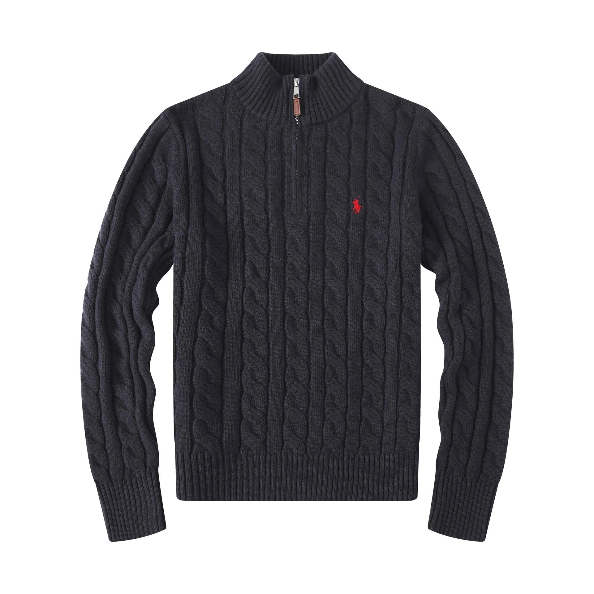 Half-Zip Black
