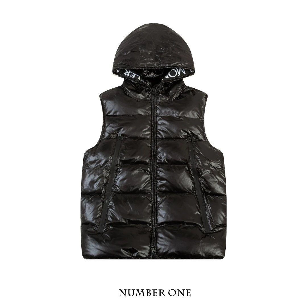Moncler Moncler Genius White Down Jacket with Logo Hood - 18