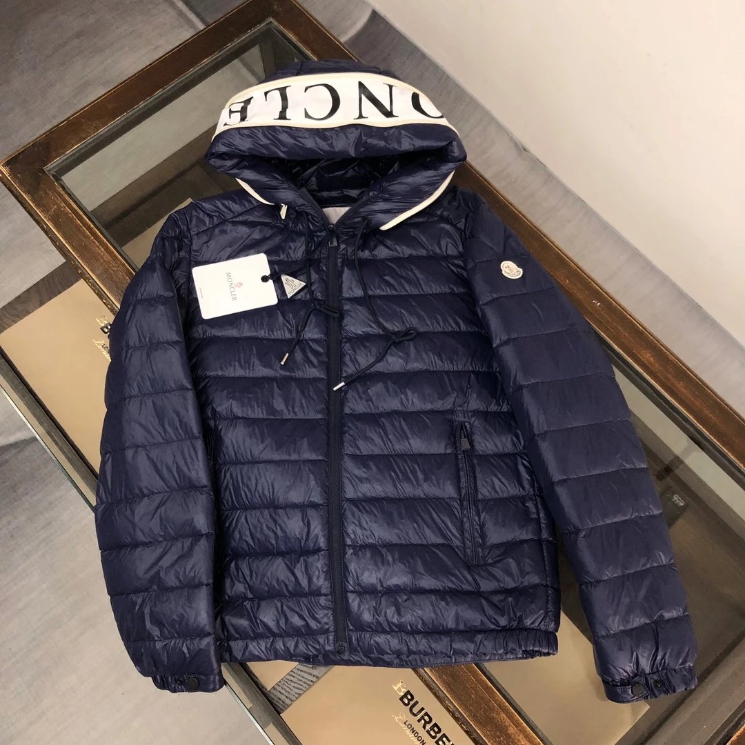Moncler Moncler Genius White Down Jacket with Logo Hood - 29